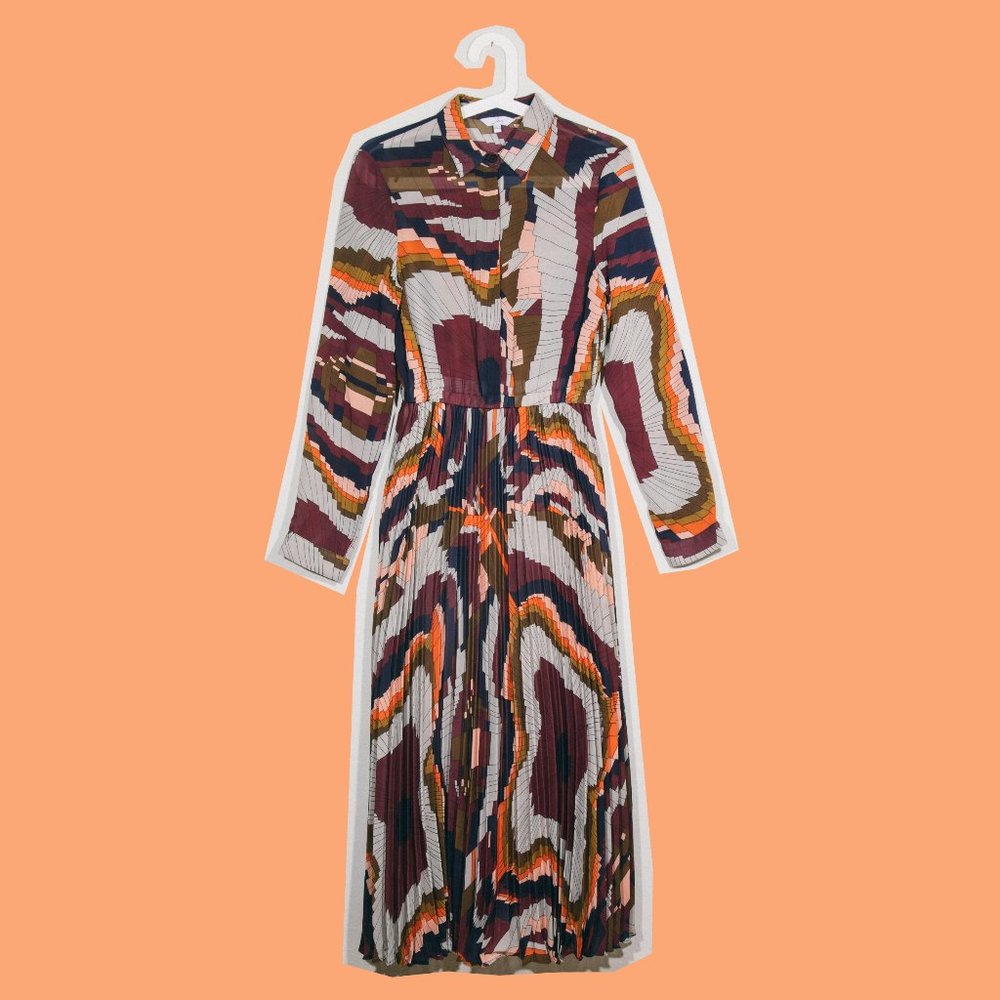 Jenn Clothing Digital Print Maxi Dress